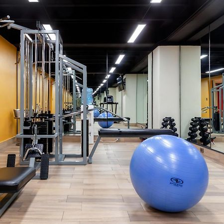 ควอลิตี้ อินน์ ปาชูกา Pachuca ภายนอก รูปภาพ The gym at the hotel