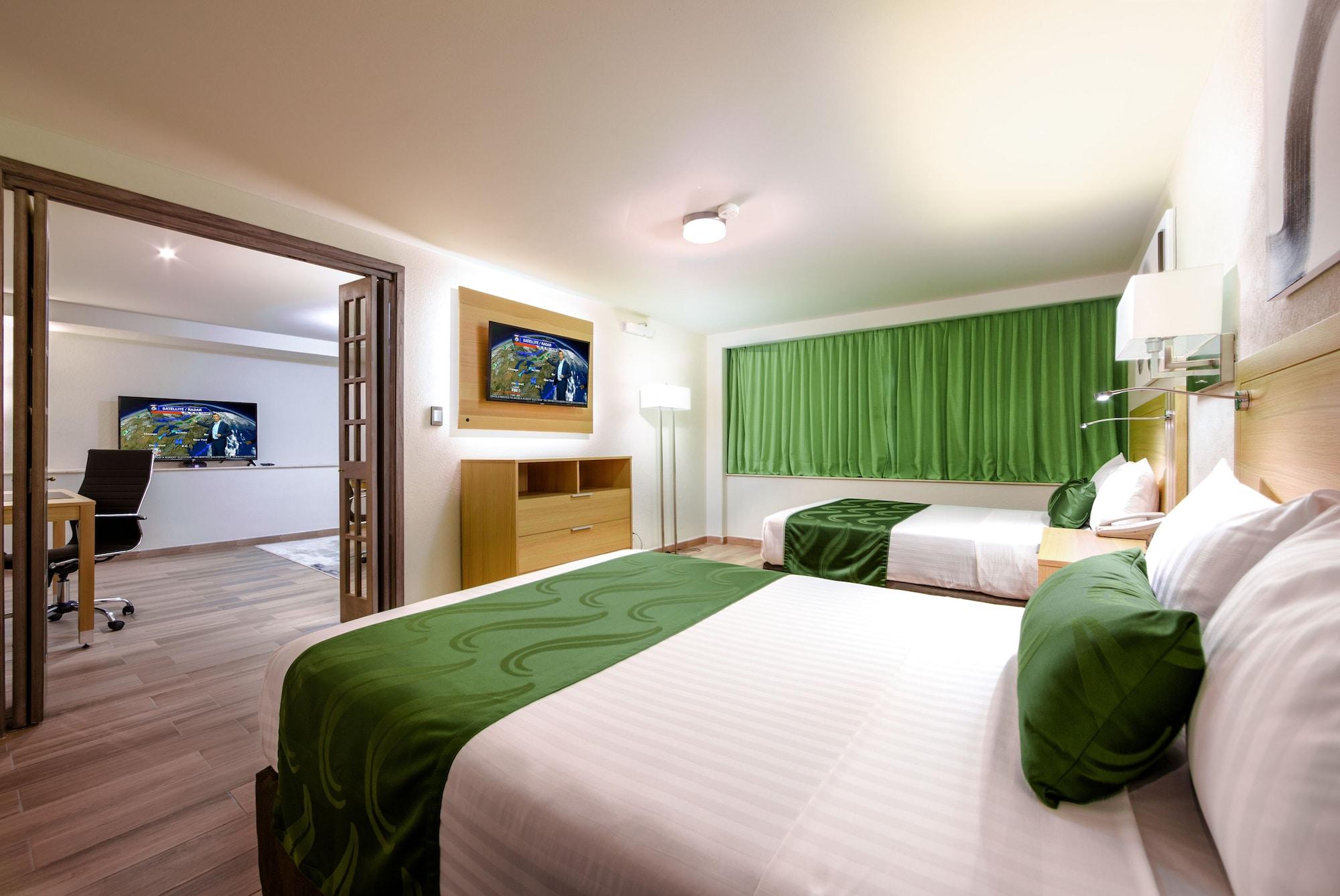 ควอลิตี้ อินน์ ปาชูกา Pachuca ภายนอก รูปภาพ A typical hotel room