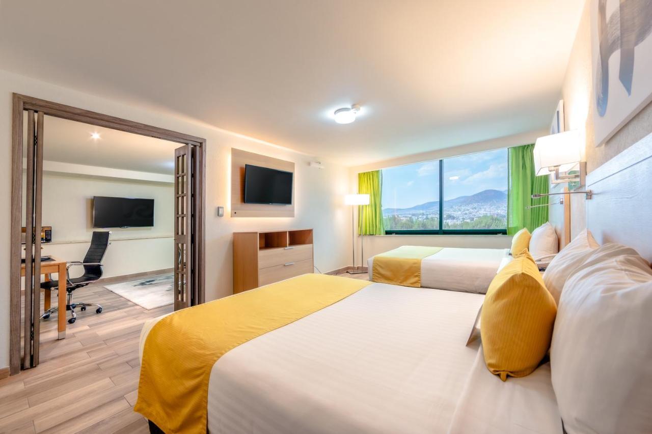 ควอลิตี้ อินน์ ปาชูกา Pachuca ภายนอก รูปภาพ A typical hotel room at the hotel